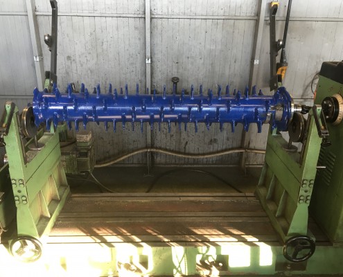 Equilibrage dynamique d'une fraise à neige