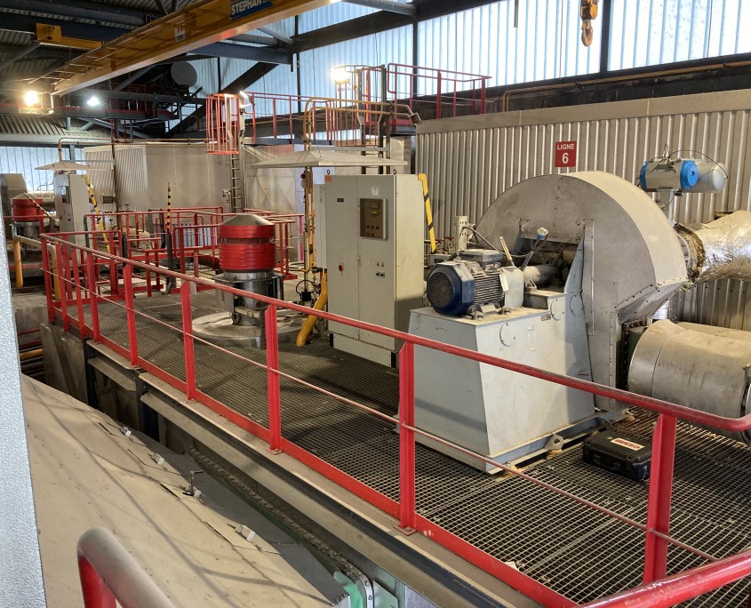 Equilibrage sur site d'une turbine de ventilation