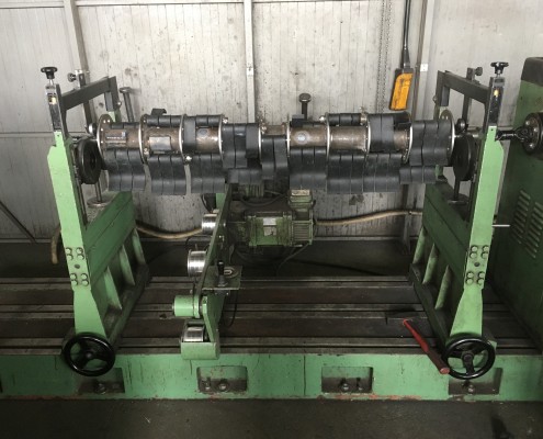 Equilibrage dynamique d'un rotor d'épareuse