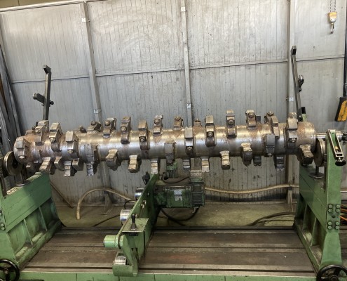 Equilibrage dynamique d'un rotor de broyeur