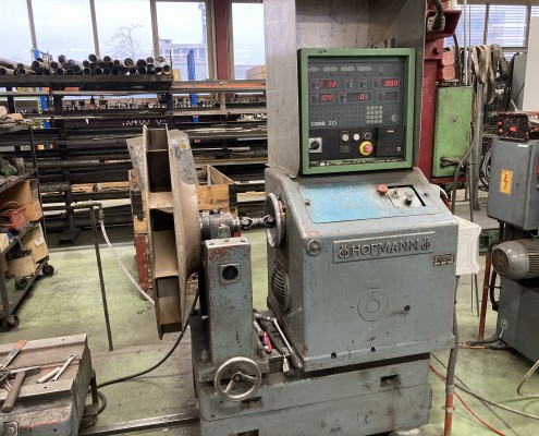 Equilibrage dynamique d'une turbine de ventilation de balyeuse