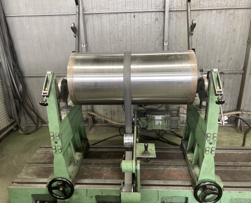 Equilibrage dynamique d'un rouleau